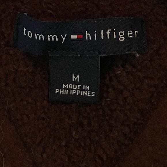 BROWN Tommy Hilfiger fleece zip up jacket - Picture 4 of 5
